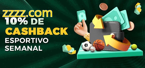 10% de bônus de cashback na zzzz.com